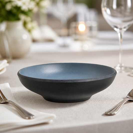 Commercial Melamine Shallow Bowls 152mm for catering