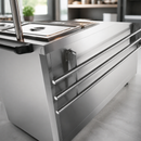 Commercial Drop Down Tray Slide for 4GN Hot Cupboards