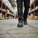 Premium Waterproof Safety Shoe with BOA Closure, Microfiber Upper, and Nitrile Outsole for Comfort and Durability