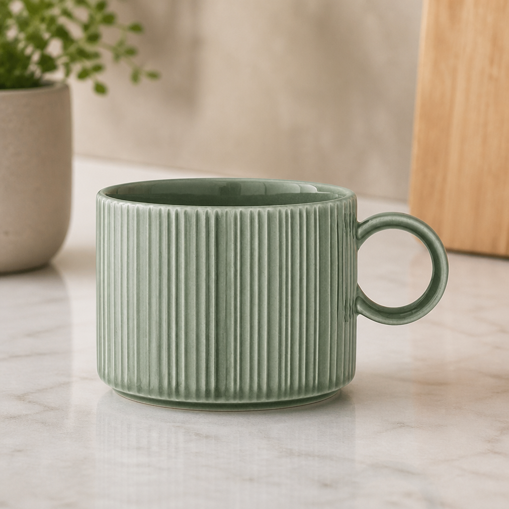 Can Cups Fern 227.5ml (12 Pack)
