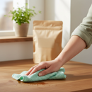 Premium Compostable Cleaning Cloths Made from 100% Viscose - Biodegradable and HACCP Compliant for Food Service (Pack of 50)