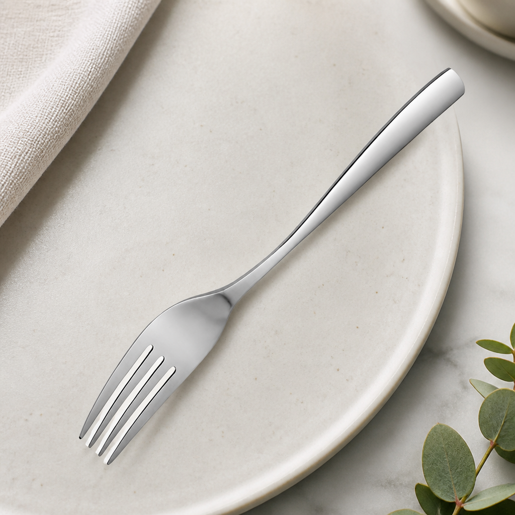 Commercial Stainless Steel Serving Forks 12 Pack 220mm