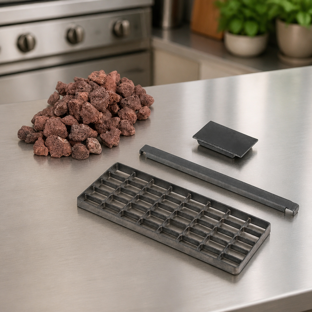 Lava Rock Kit for Gas Chargrill 10x160x405mm