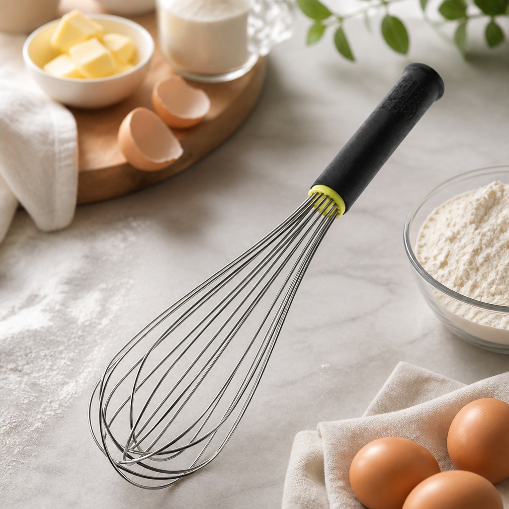 12" Commercial Balloon Whisk for efficient food mixing