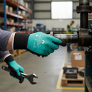 Premium Fully Coated Glove for Damp Conditions with Double Latex Dipping and Ergonomic Fit