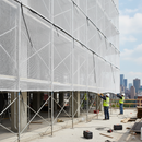 Premium Flame Retardant Debris Netting - White 2M x 50M for Safety and Protection on Job Sites