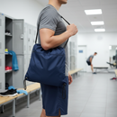 Premium Water Resistant Gymsac with Zipper Pocket and Reinforced Corners - Ideal for Sports and Outdoor Activities