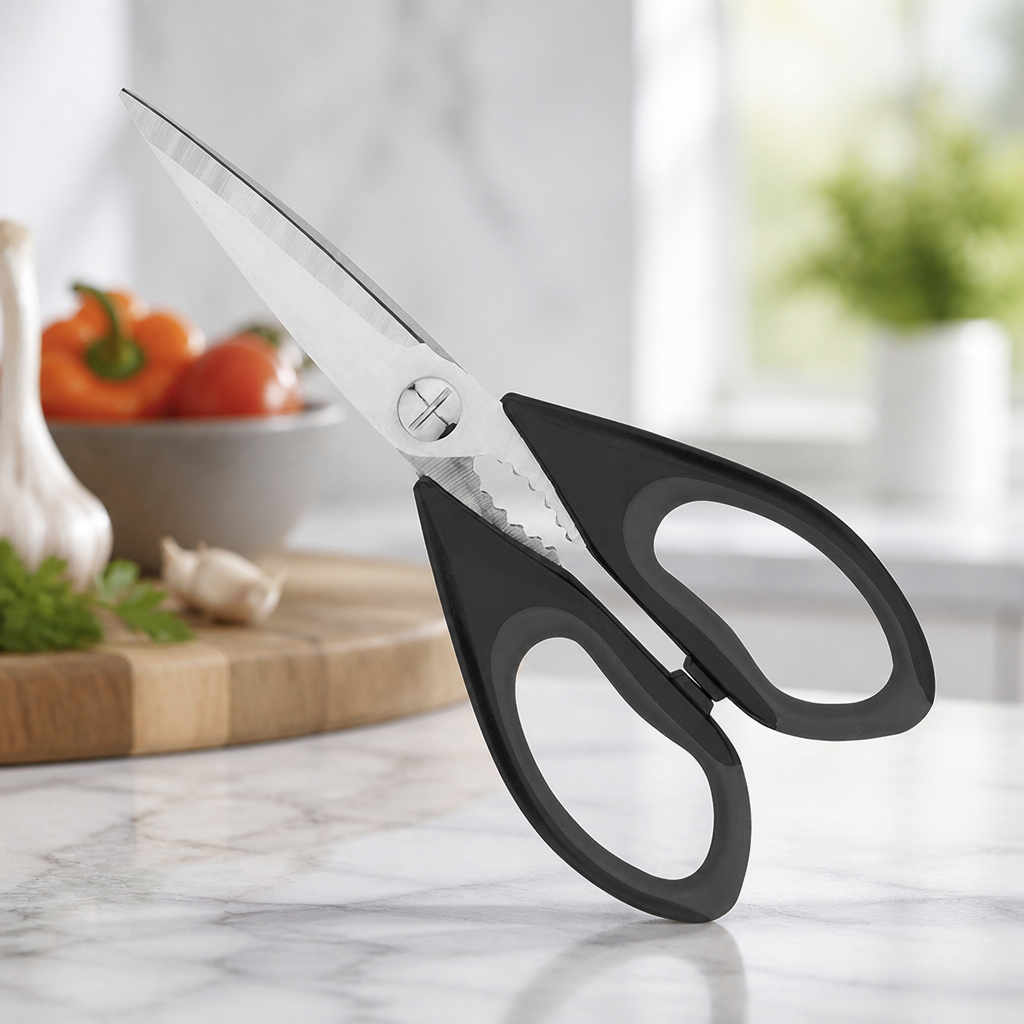 Heavy Duty Stainless Steel Kitchen Scissors 15.5cm