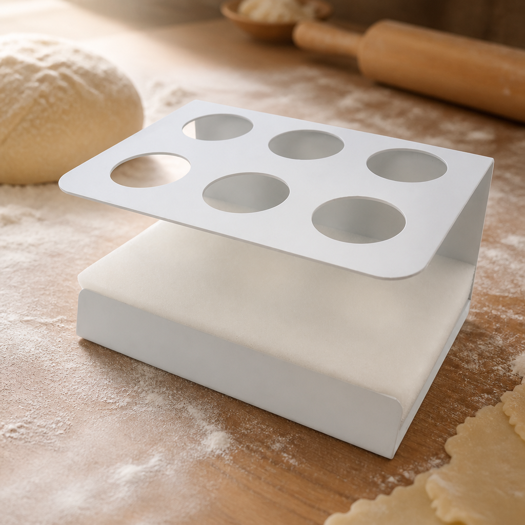Commercial Icing Bag Stand with Foam Pad for storage