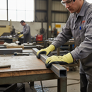 Premium Latex Coated Cut Level F Gloves with Kevlar Reinforcement for High Grip and Protection