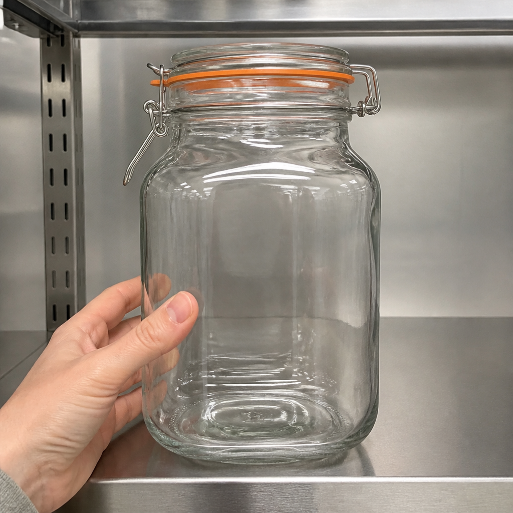 2000ml Commercial Preserving Jar for chutneys and dry foods