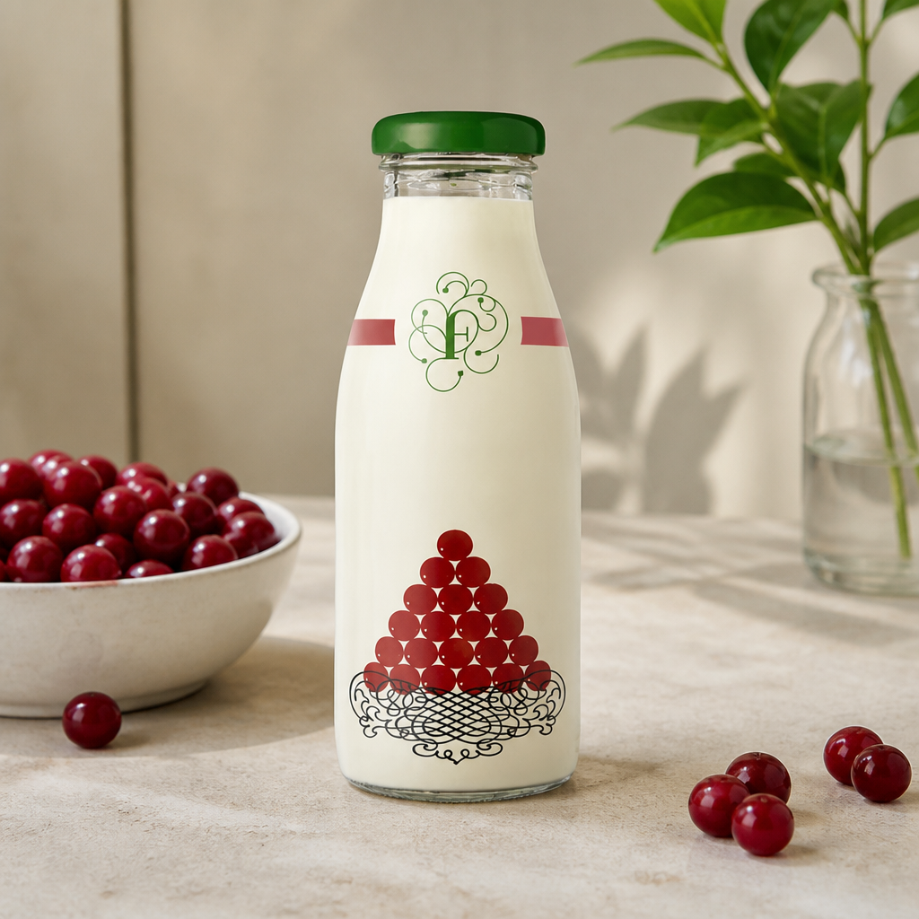 Commercial Cranberry Juice 250ml Glass Bottles 12 Pack