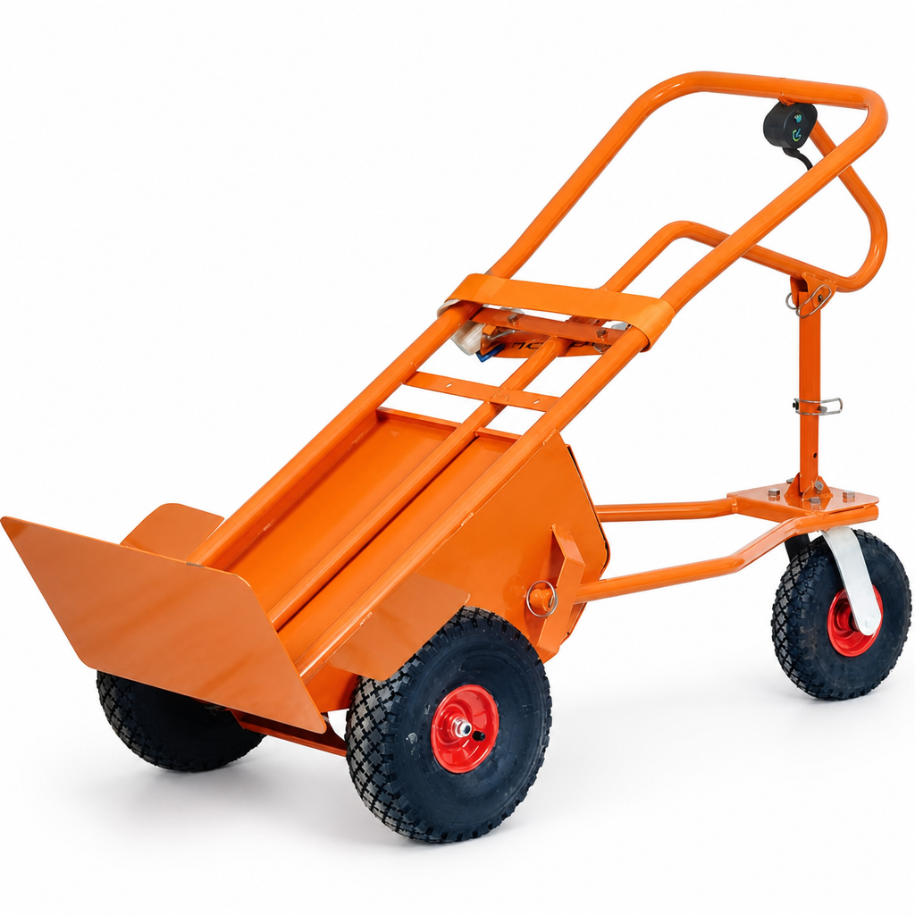 500kg Electric Heavy Duty 3-Wheel All-Terrain Sack Truck