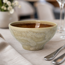 Commercial Amber Tulip Bowls 103mm 12 Pack Vesuvius Collection