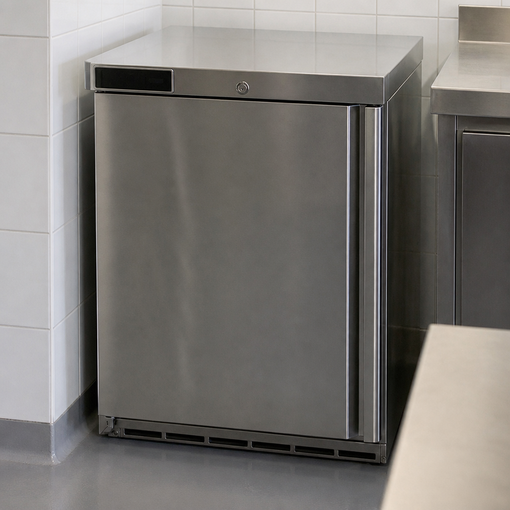 135Ltr Commercial Undercounter Refrigerator with Adjustable Feet
