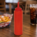 35oz Commercial Red Squeeze Sauce Bottle for Easy Dispensing
