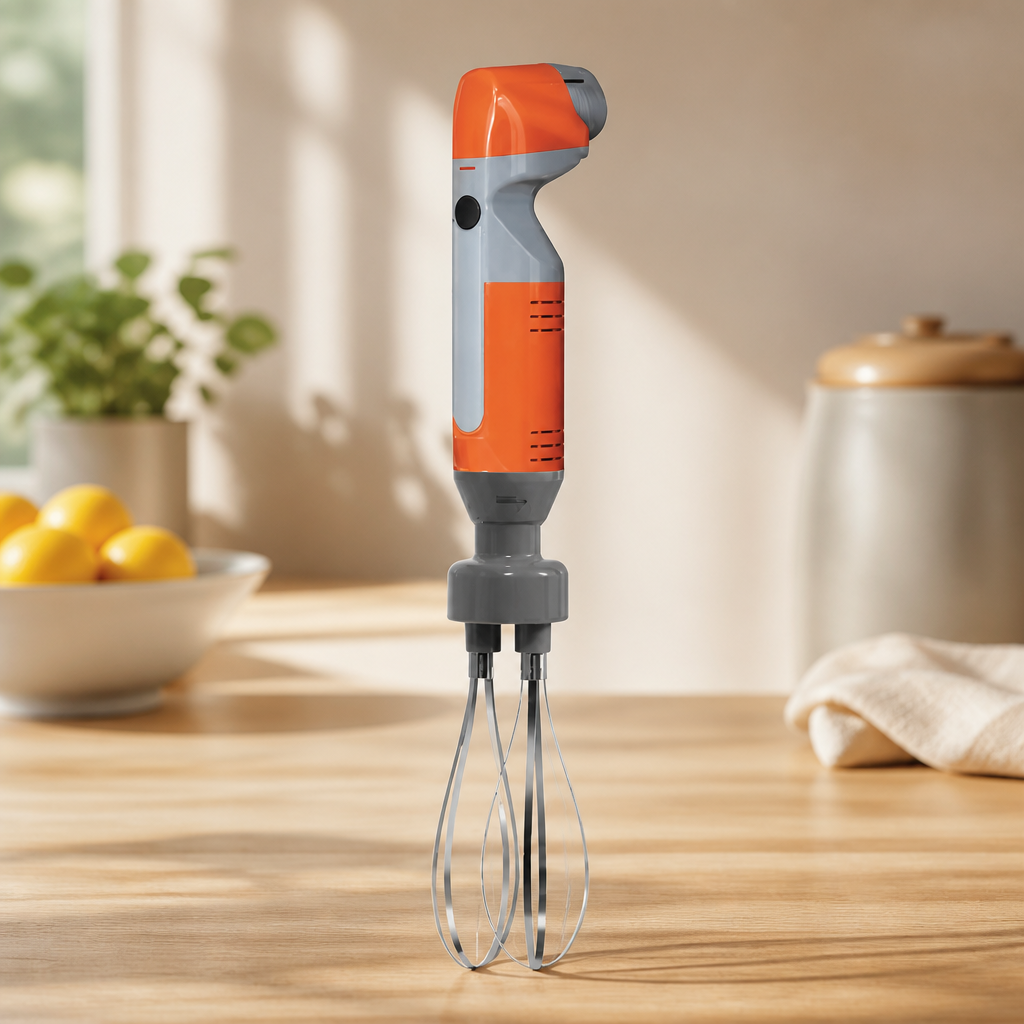 Commercial Mini Cordless Whisk 9.6V Rechargeable Handheld Mixer