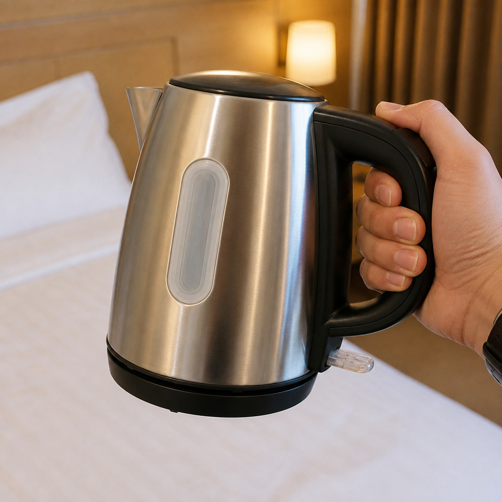 Commercial Stainless Steel Kettle 1Ltr for hot beverages