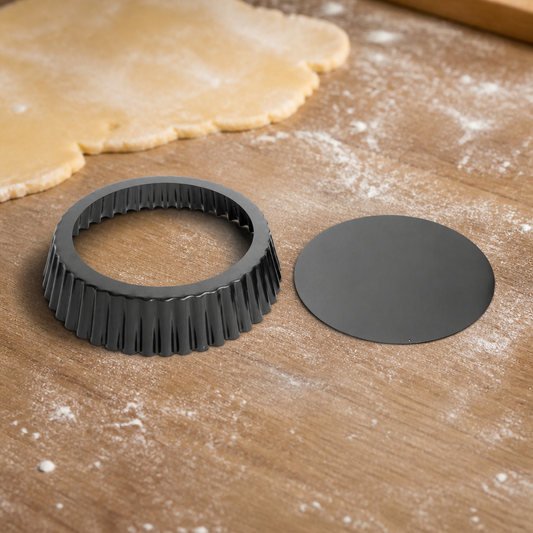 Commercial Deep Non-Stick Quiche Tin 250mm Removable Base