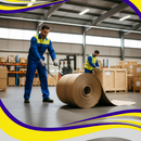 Premium Corrugated Paper Roll - Durable Packaging Solution for Secure Transit, Available in Multiple Sizes and Classic Brown Color