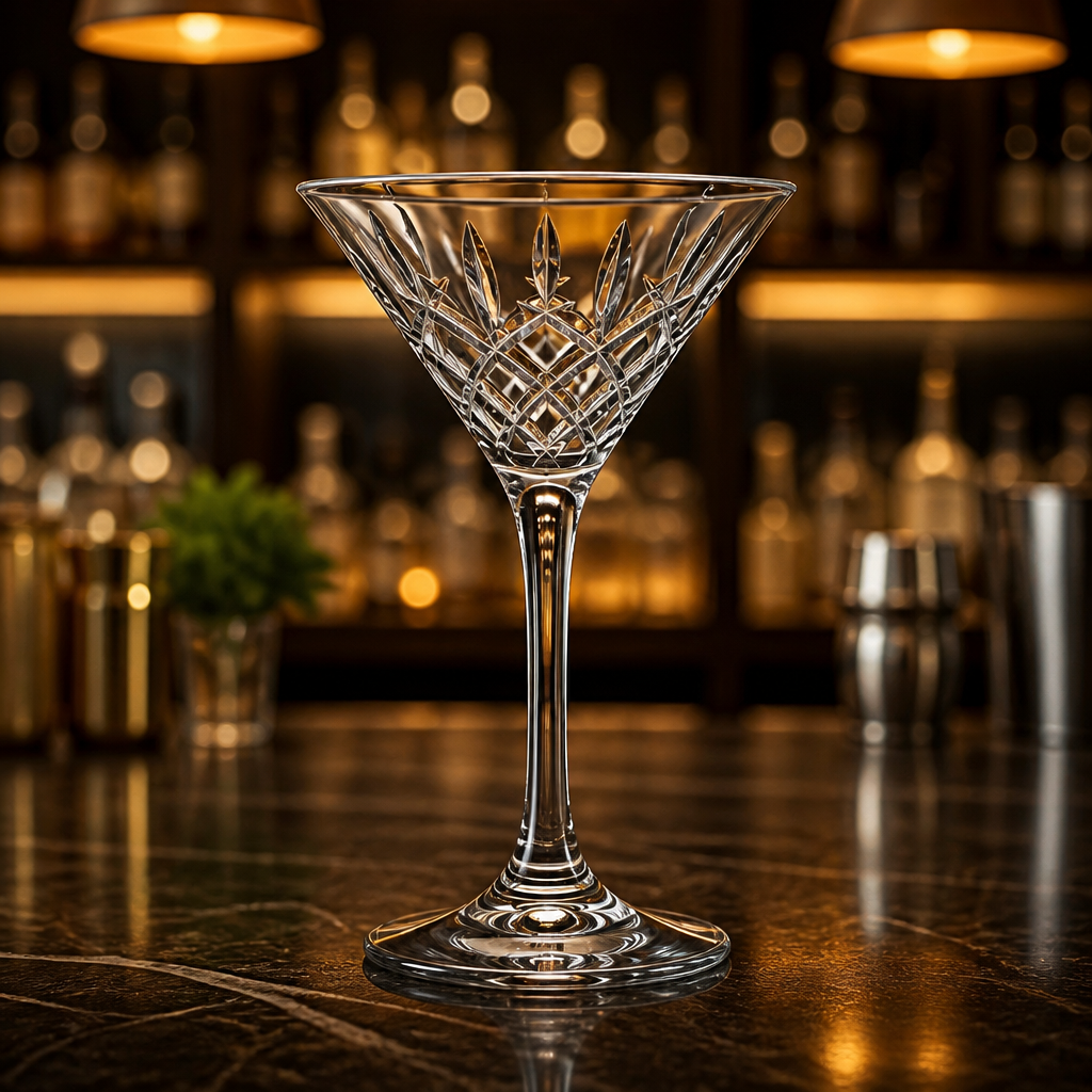 Commercial Polycarbonate Martini Glasses 235ml - 6 Pack