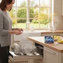 Premium 5-in-1 Dishwasher Tablets - 42 Count for High-Performance Cleaning - High-Quality Professional Grade for Industrial and Commercial Applicat...