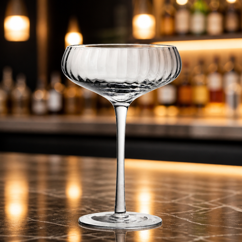 Pack of 24 Commercial Coupe Glasses 260ml for cocktails