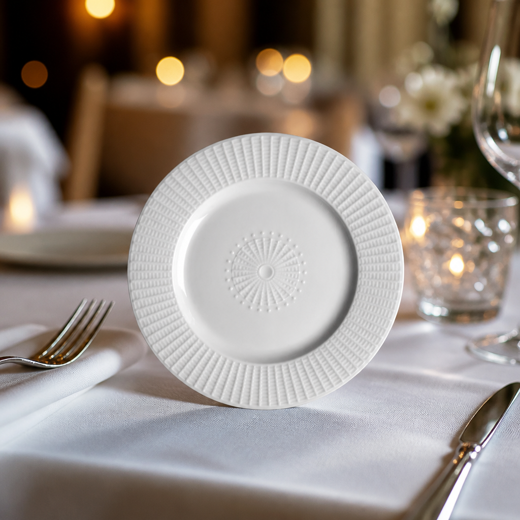 Commercial Gourmet Plates 185mm for starters and desserts