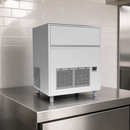 Commercial Gourmet Cube Ice Maker 85kg Output Stainless Steel