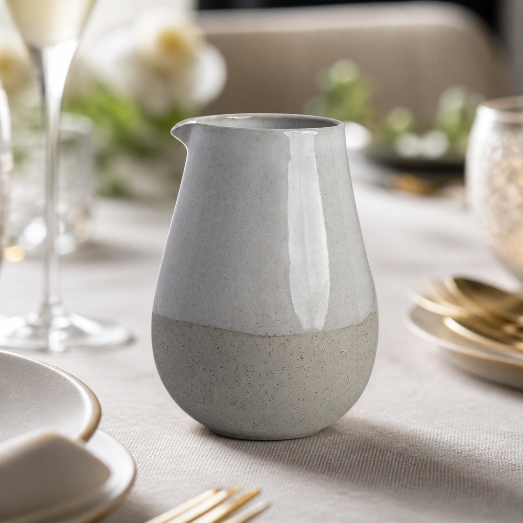 303ml Commercial Vitrified Stoneware Jug - 12 Pack