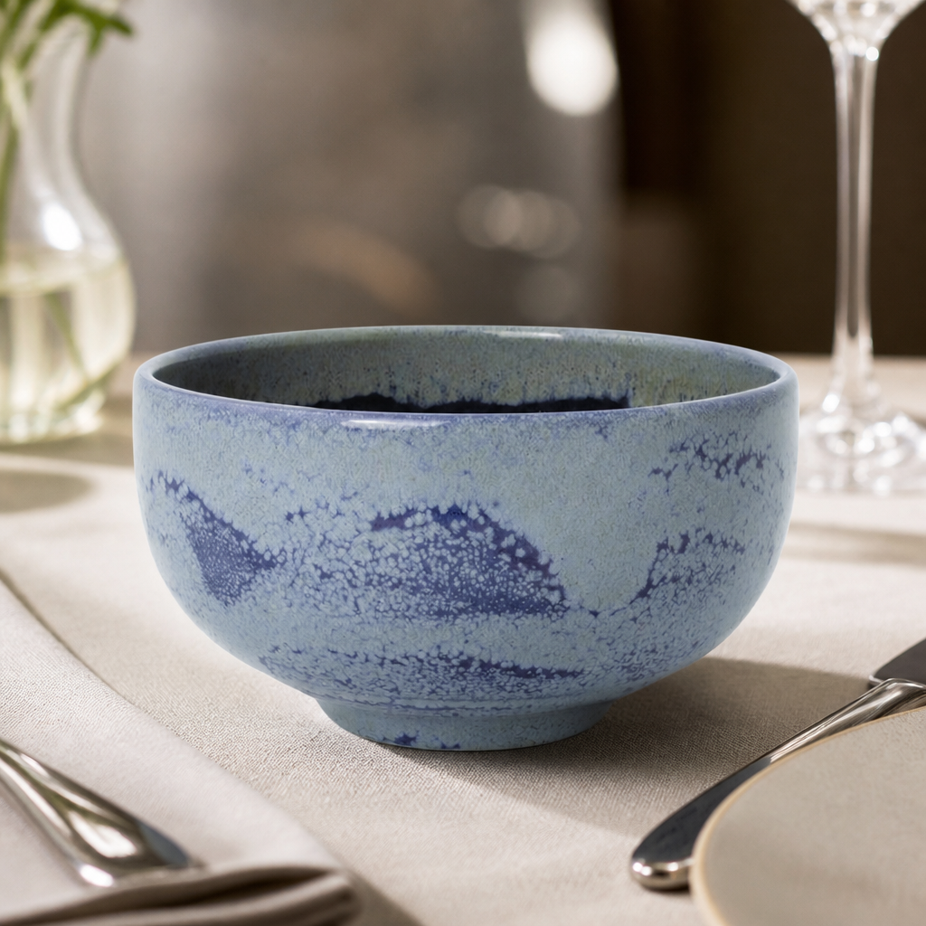 Commercial Vesuvius Bowls 110mm Reactive Glaze 12 Pack