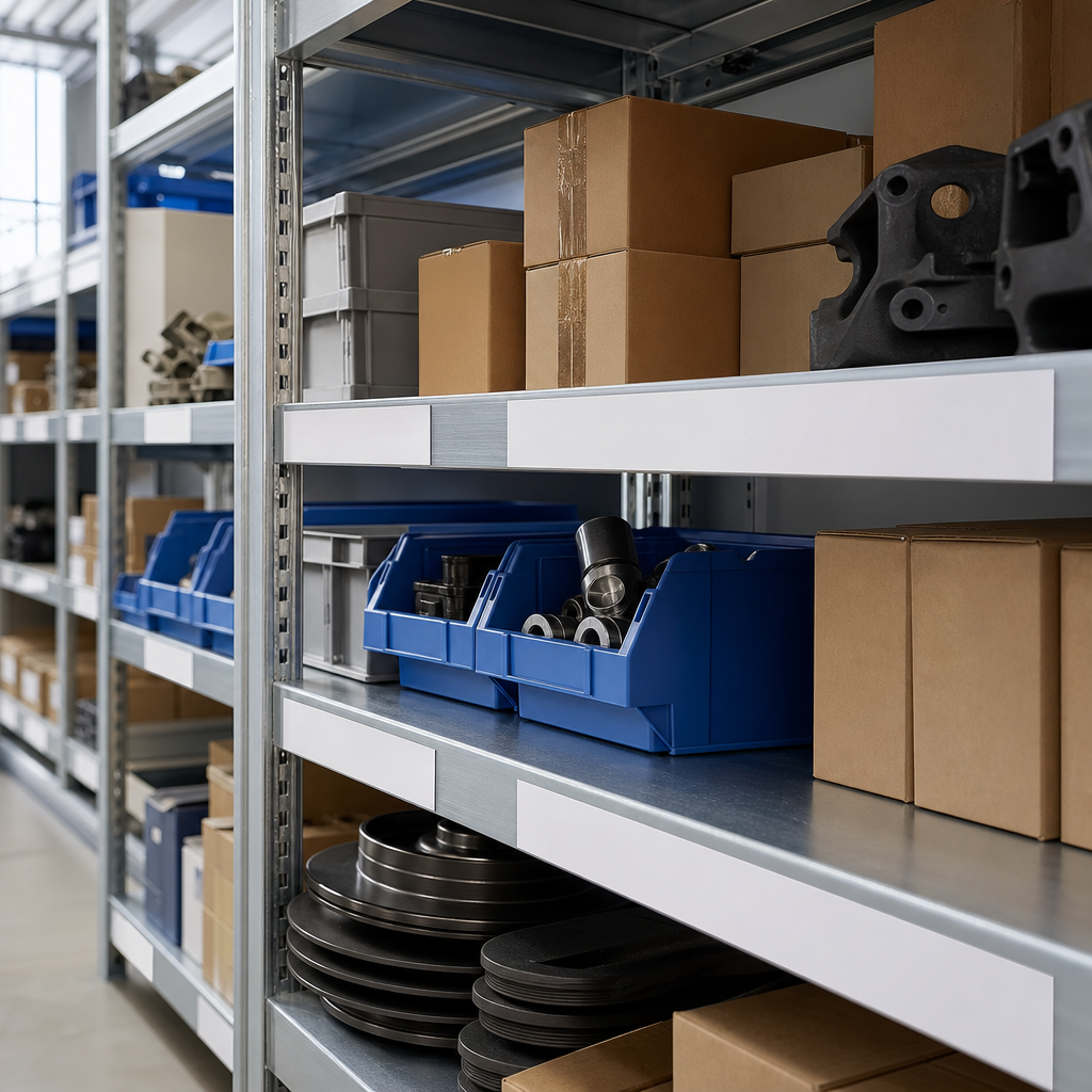 50mm High Magnetic Shelf Labels by the Metre