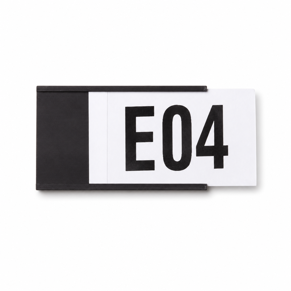 50mm High Magnetic Shelf Labels by the Metre
