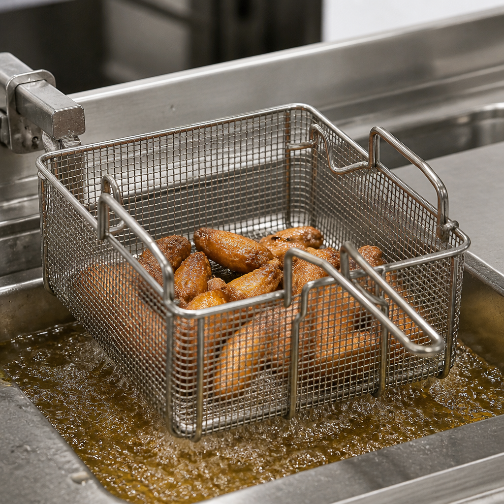 Commercial Deep Frying Basket 551mm for iVario Cookers