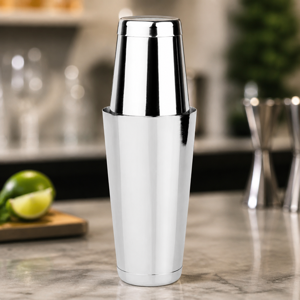 Commercial Tin On Tin Cocktail Shaker 18oz/30oz Stainless Steel