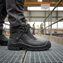 Premium ESD S3 Safety Boot with Gore-Tex Membrane and Steel Midsole, Sizes 3-14.5