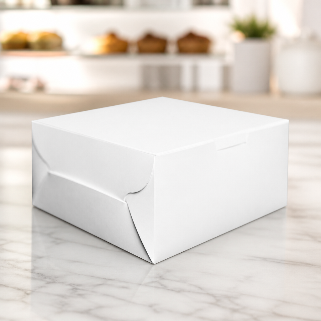 Commercial Recyclable Cake Boxes 6x6 inches - 250 Pack