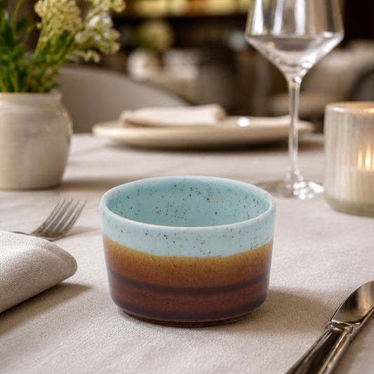 Commercial Duck Egg Porcelain Bowls 8oz - 12 Pack