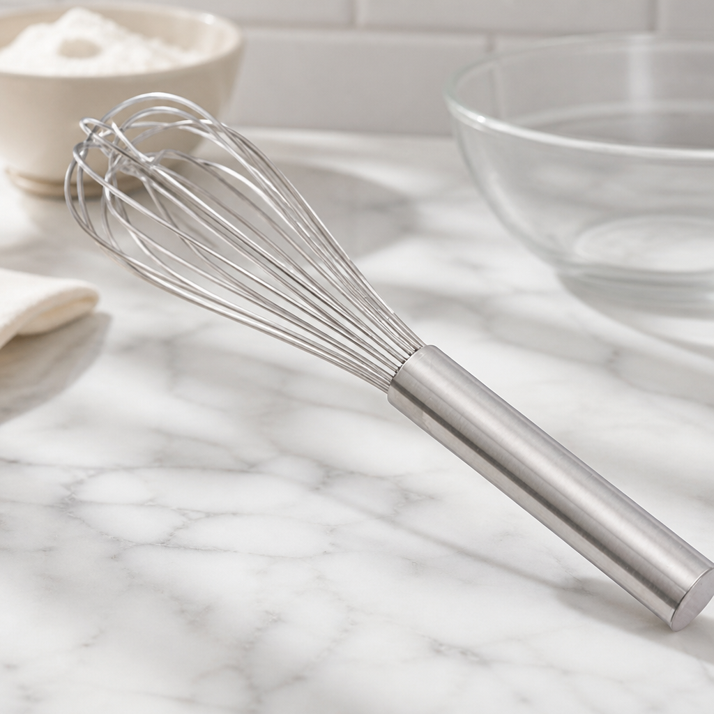 Commercial Heavy Duty 12 Inch Whisk for Food Preparation