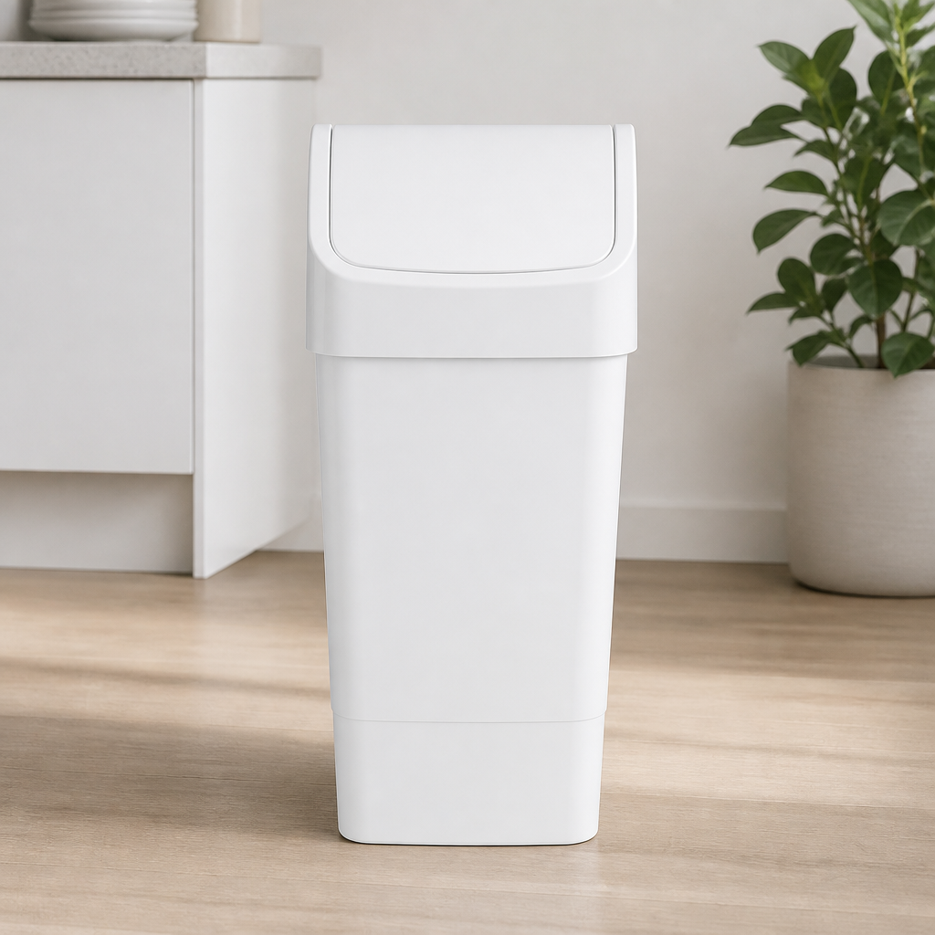 Commercial Swing Top Waste Bin 50L Colour-Coded