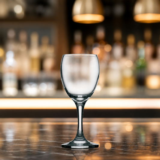 200ml Commercial Wine Glasses - 24 Pack Clear Glassware