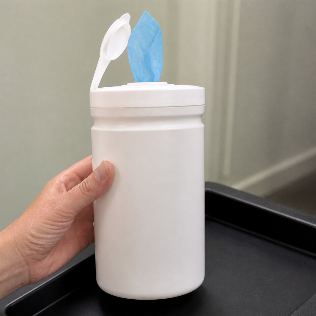 Commercial Surface Sanitiser Wipes 200 Pack Non-Toxic 250mm