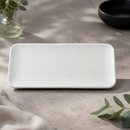 Commercial Organic Coupe Rectangular Platter 350 x 159mm