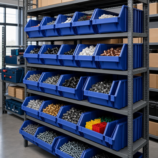 52 Litre Plastic Storage Picking Bins – Pack of 100