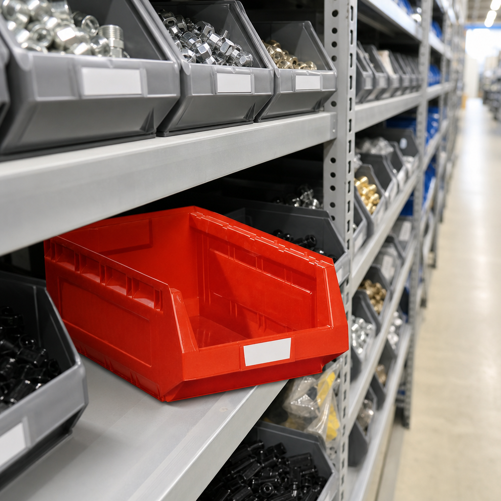 52 Litre Plastic Storage Picking Bins – Pack of 4