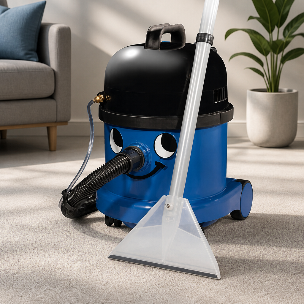 Commercial Carpet and Upholstery Cleaner with Shampoo Tool
