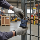 Premium Heavy Duty Padlock with Hardened Boron Alloy Steel Shackle and Rekeyable 6 Pin Tumbler Mechanism