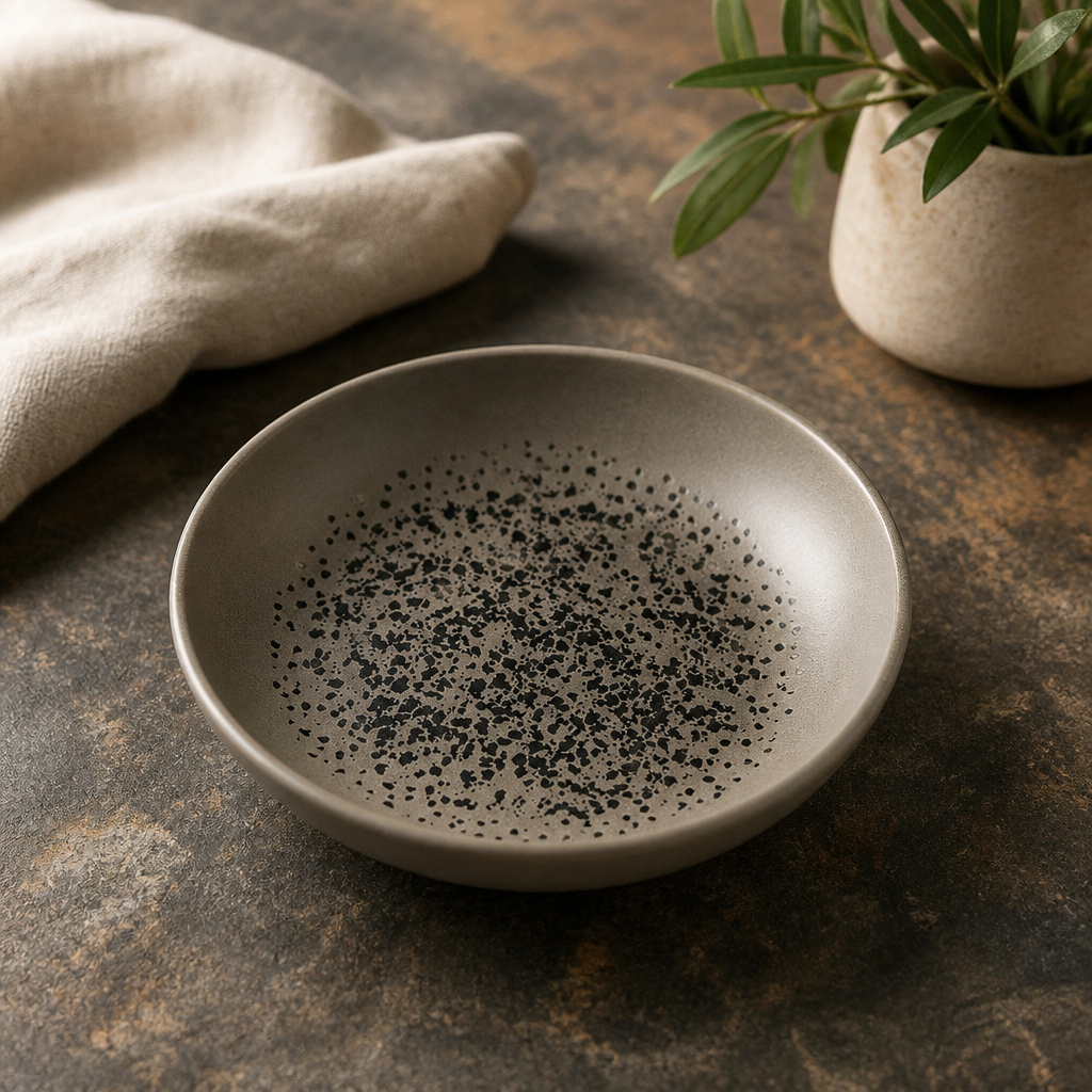 Commercial Bowls Flint Grey 160mm 6 Pack