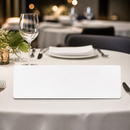 Commercial Melamine Trays White GN 2/4 530x162mm 4 Pack