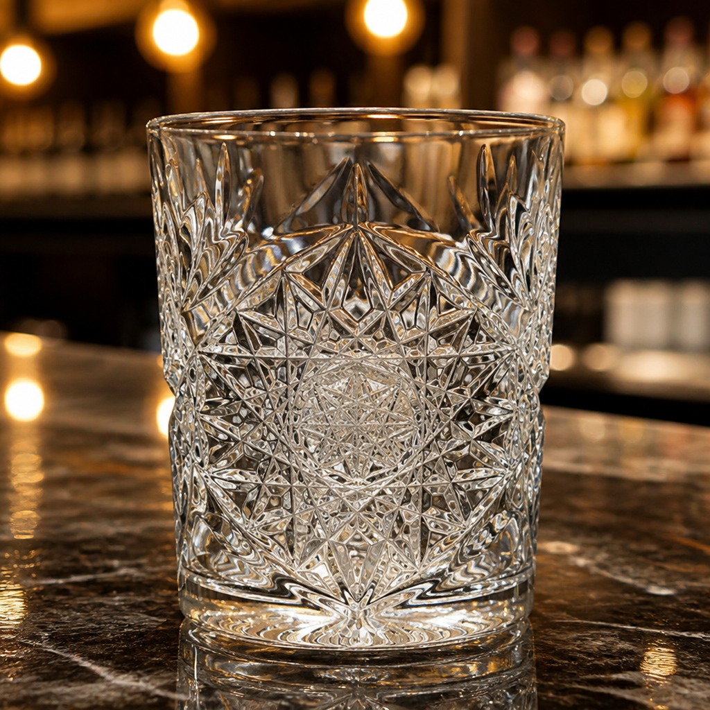 350ml Commercial Double Old Fashioned Whisky Glasses 6 Pack
